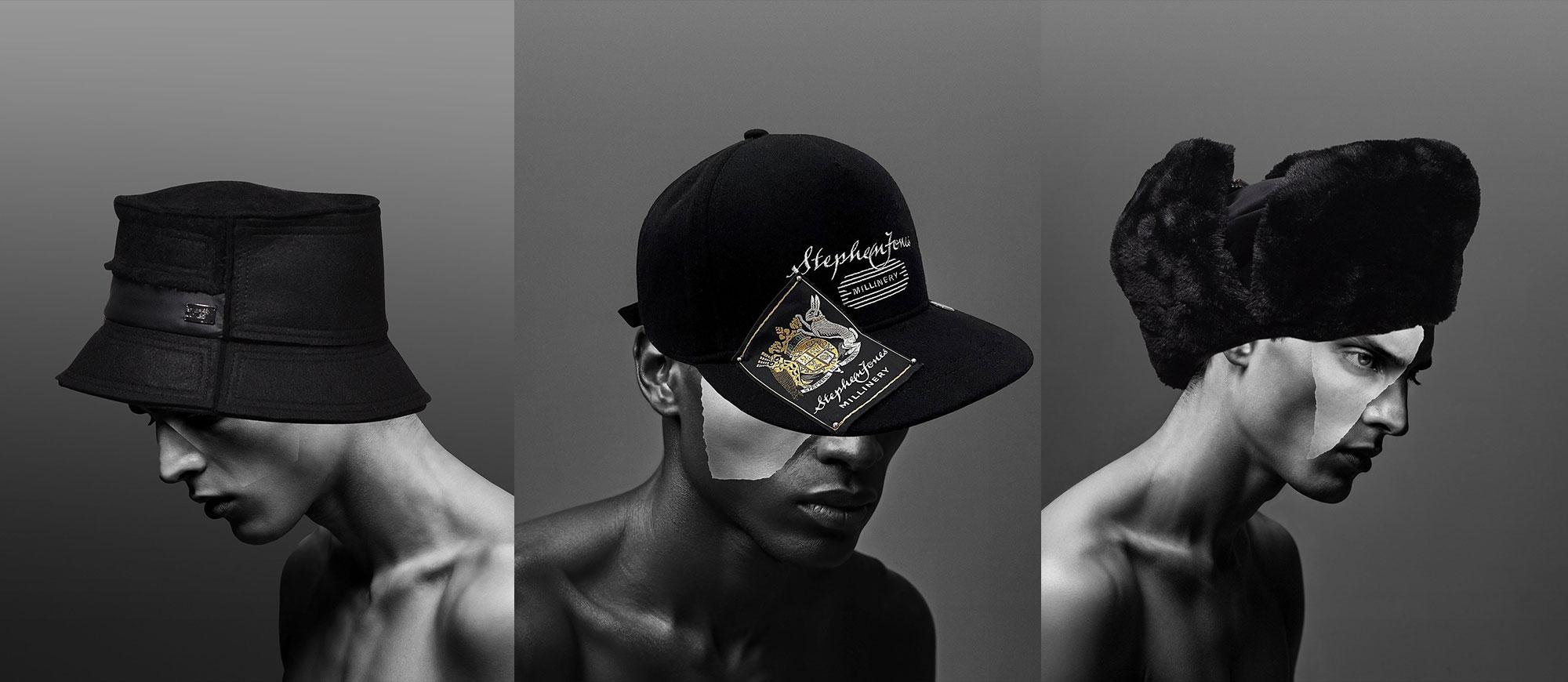 Stephen Jones Autumn Winter 2025 SENSEational Mens Hats