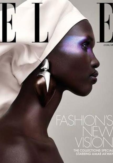 Stephen Jones Givenchy Elle