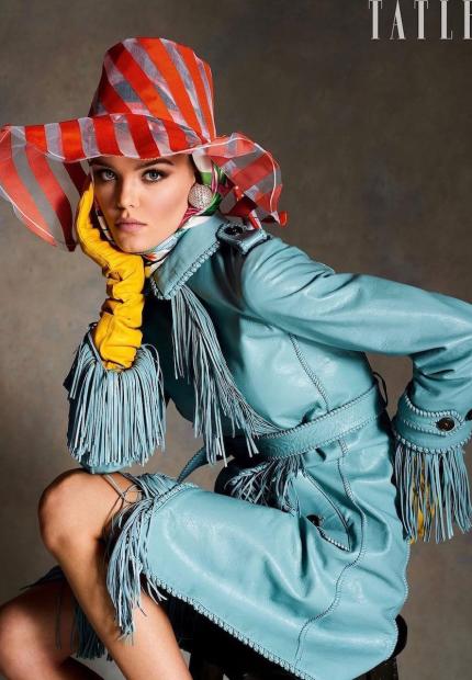Stephen Jones Tatler magazine hat